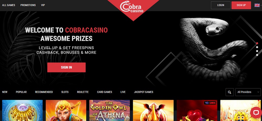 Snatch Incredible Wins with Cobra Casino Bonus Codes